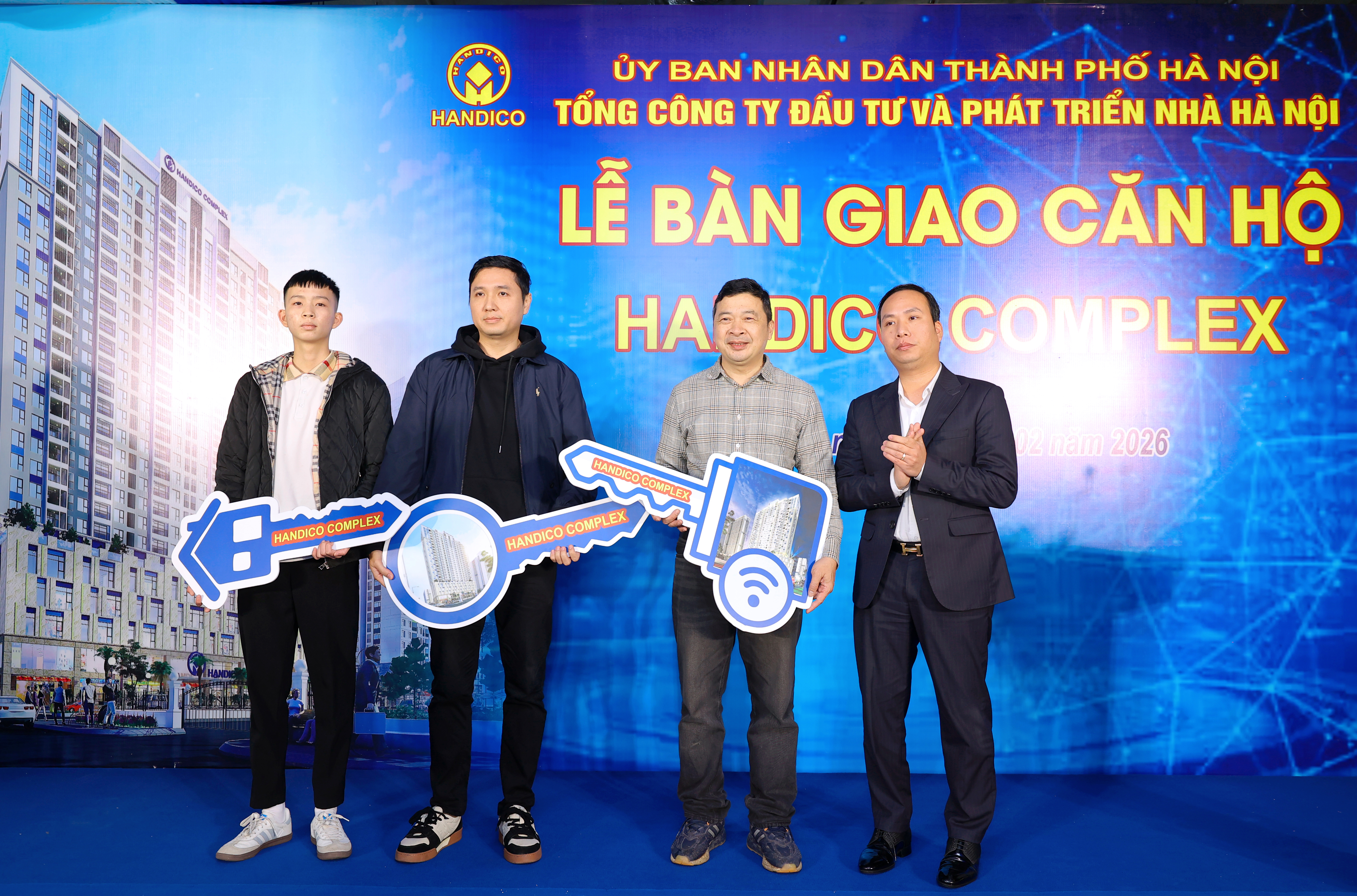 Bàn giao căn hộ Tòa nhà Handico Complex cho cư dân 